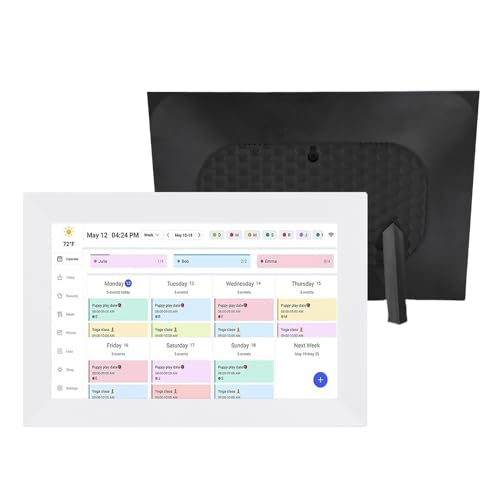 Amazon.co.jp: Yanmis 10.1インチデジタルカレンダー、壁掛けWiFi